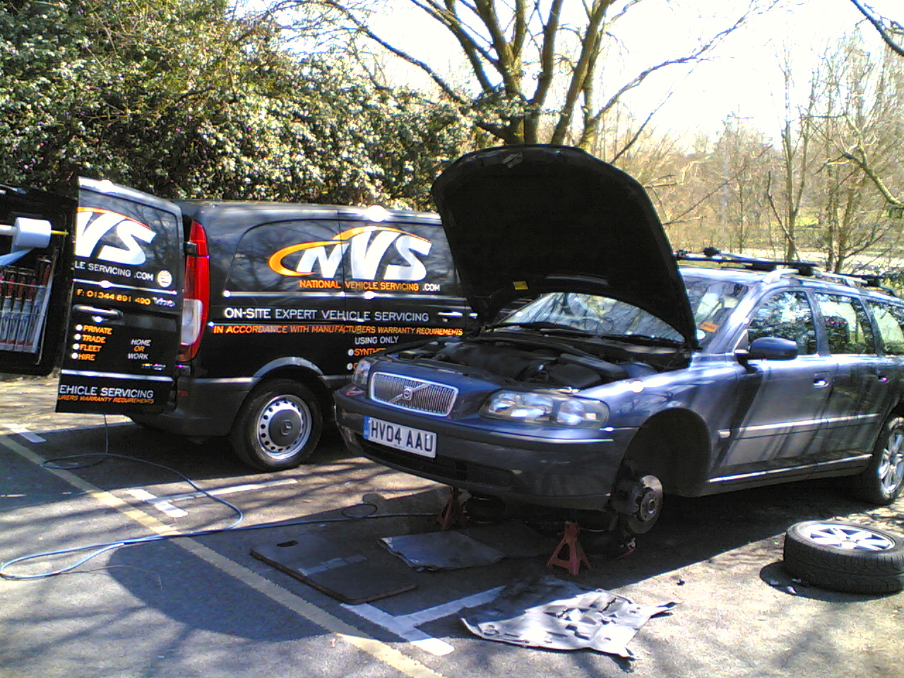 Volvo servicing in Bracknell