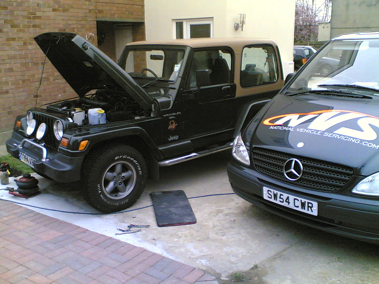 Jeep servicing in Berkshire