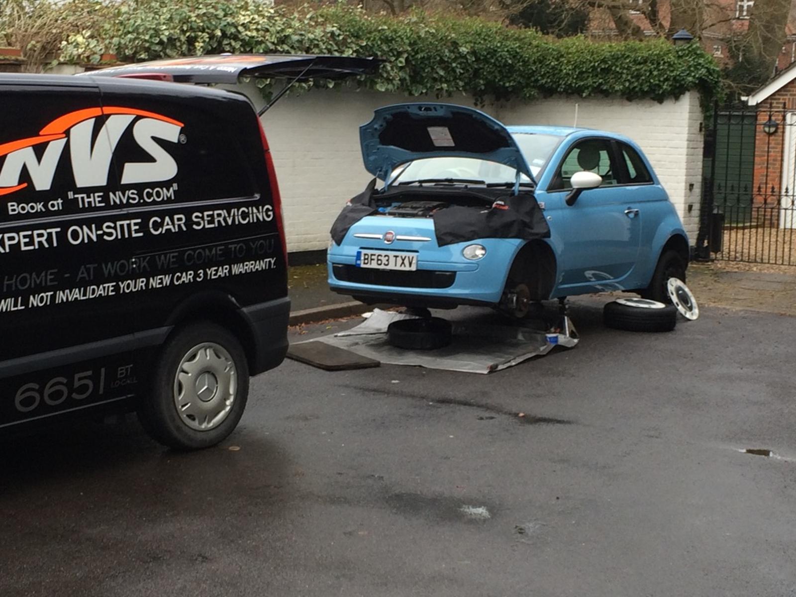 Fiat servicing in Bracknell