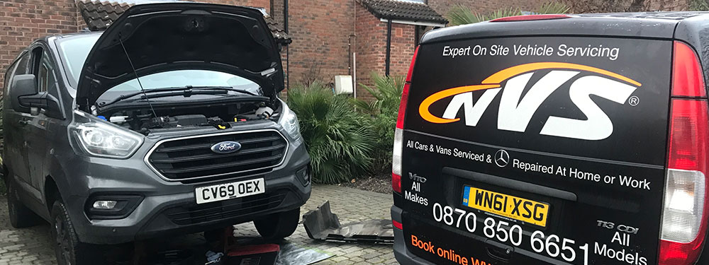 Van servicing in Bracknell